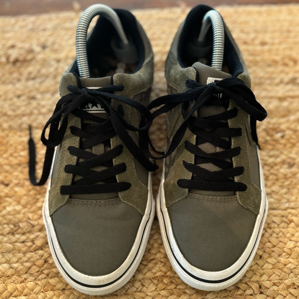 Converse El Distrito‎ Low Men's SZ 7.5 Canvas Sneakers Shoes Olive Green …